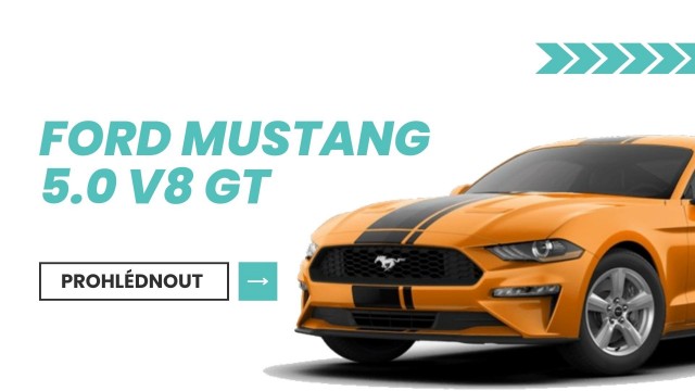 Půjčení auta Ford Mustang 5.0 V8 GT